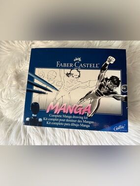 Faber-Castell Manga Drawing Kit - Blue